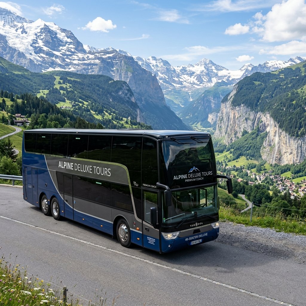 40-Seater Deluxe Coach